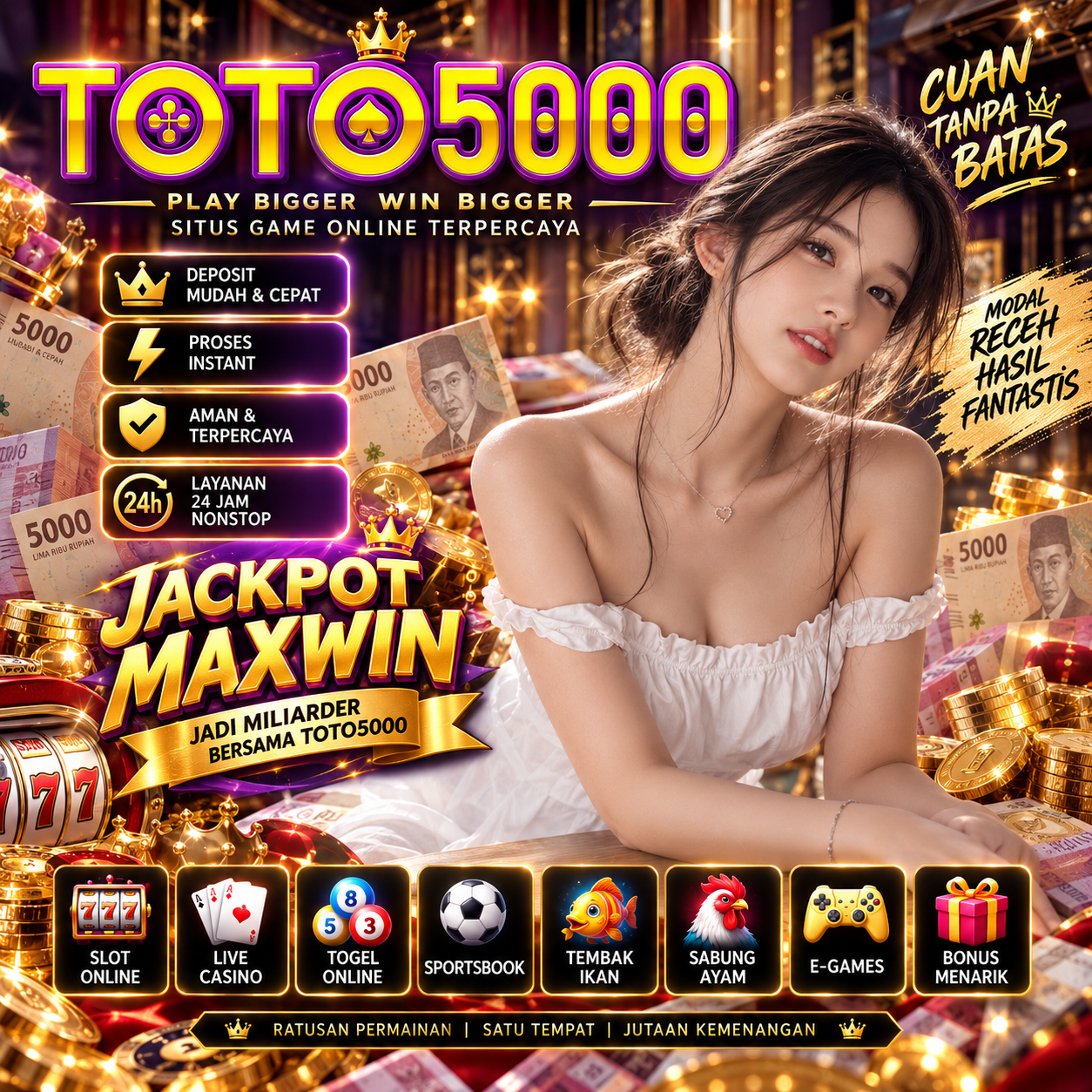 TOTO5000 - banner resmi